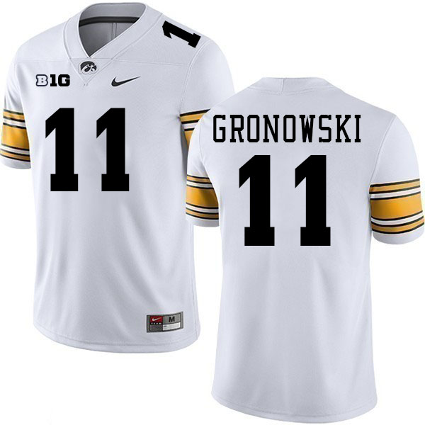 Mark Gronowski Iowa Jersey,University Of Iowa Hawkeyes Fotoball Uniforms,Jersey,Gears-White